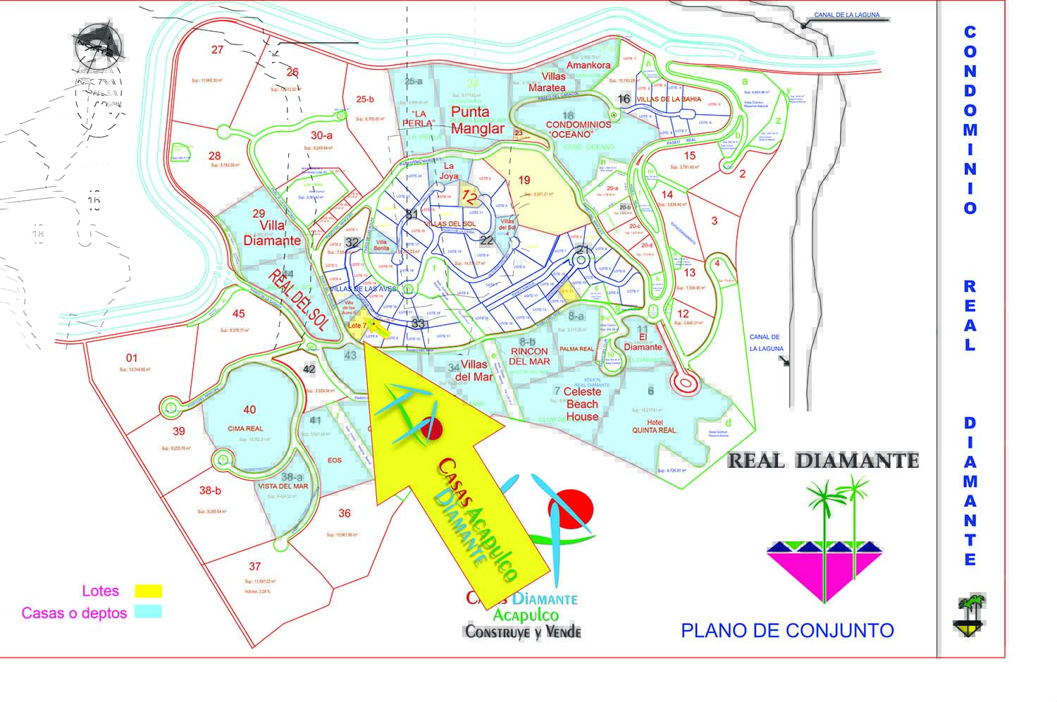 Terreno Real Diamante Paseo de las Aves 7 - Planos 2